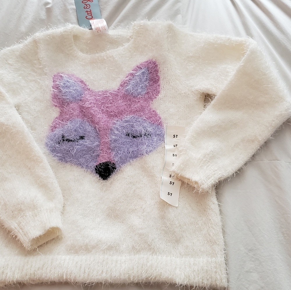 NWT Cat & Jack Sweater and Pant Set